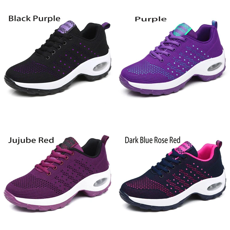 Женская Легкая удобная обувь для бега визуально увеличивающая рост Дышащие