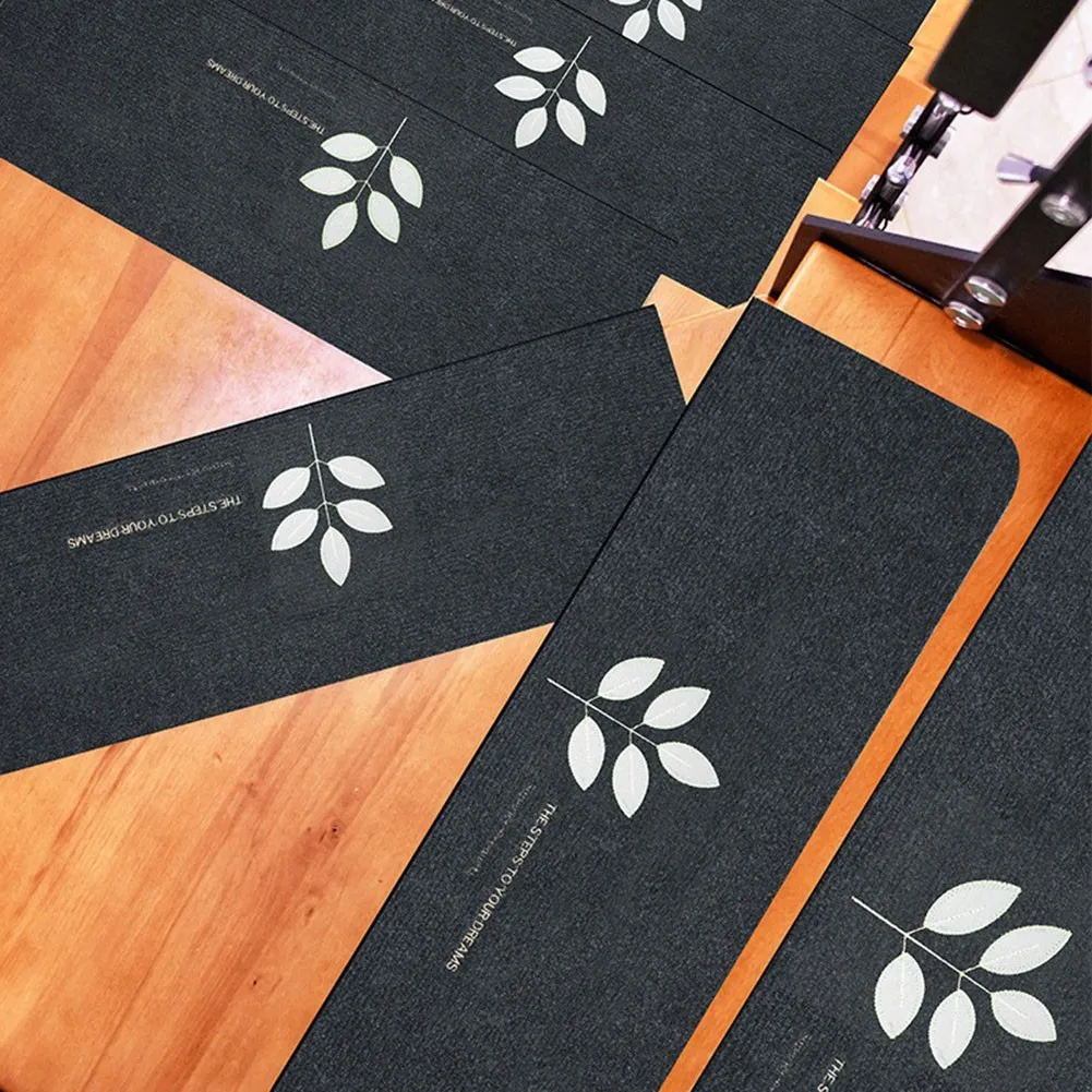 Европейские коврики для лестницы Нескользящие из твердой древесины | Дом и сад