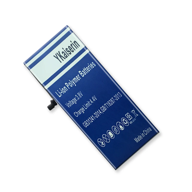 Аккумулятор ykaisсеребрин высокой емкости для iPhone 6 Plus батарея + номер отслеживания