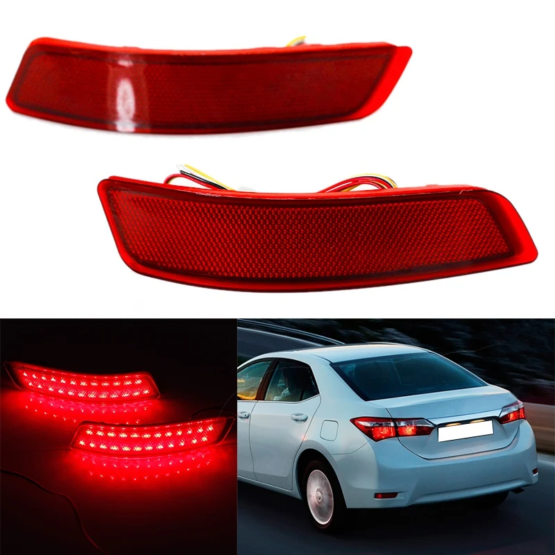 Автомобильный задний бампер туман светильник отражатель светодиодный