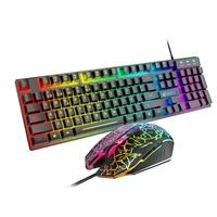spanish keyboard and mouse gamer mouse and keyboard for pc laptops notebooks 104key gamers accessories gamer mouse keyboard