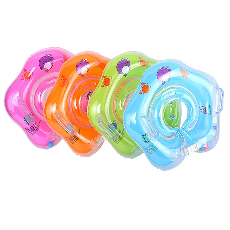 Baby Swimming Rings Double-decked Safety Floating PVC Inflatable Pool Float with Handle UND Sale | Спорт и развлечения