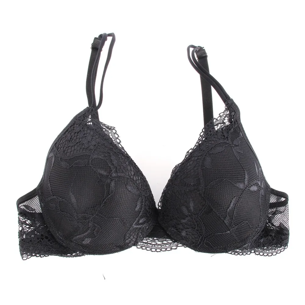 Sexy Deep V Sheer Bra Sets Women Lace Bras and Pantie/Briefs Set 34/36/38 B Cup Women Lady Cute Sexy Underwear Satin Lace
