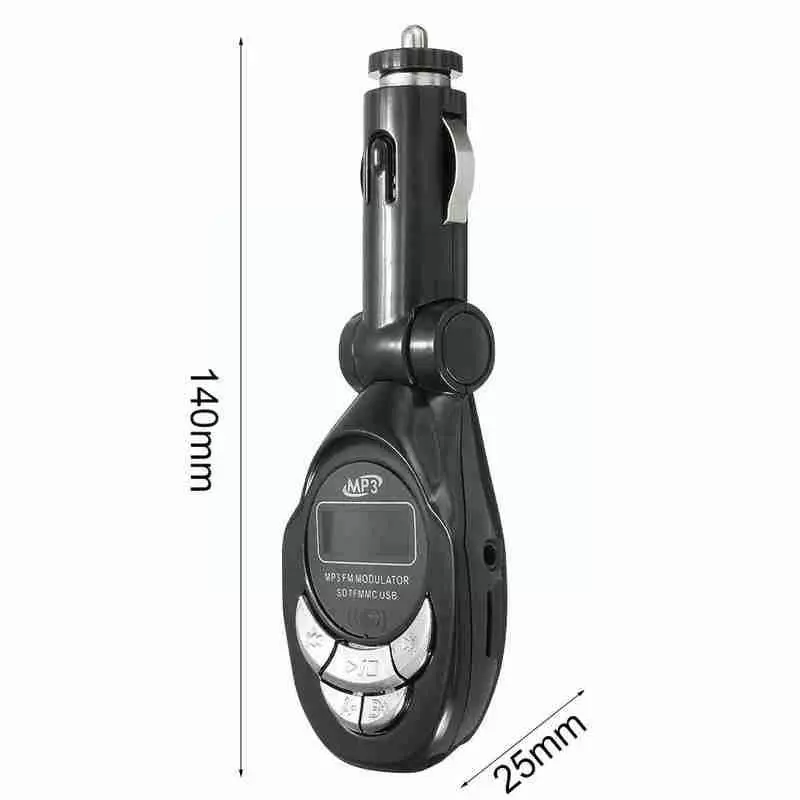 Автомобильный комплект USB адаптера беспроводной Bluetooth FM передатчик аудио