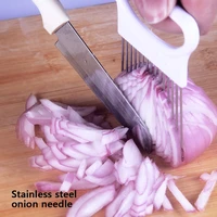 onion fork slicer onion cutter fruit vegetables cutters tomato knife cutting gadgets safe aid holder kitchen tools accessories