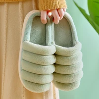 women winter slippers home shoes ladies caterpillar design plush warm flat lightweight soft couple shoes chaussure femme 2021