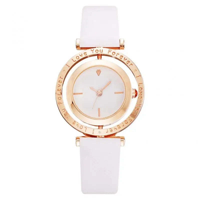 2019 новые модные часы классические простые женские Pu ремешок Женские кварцевые