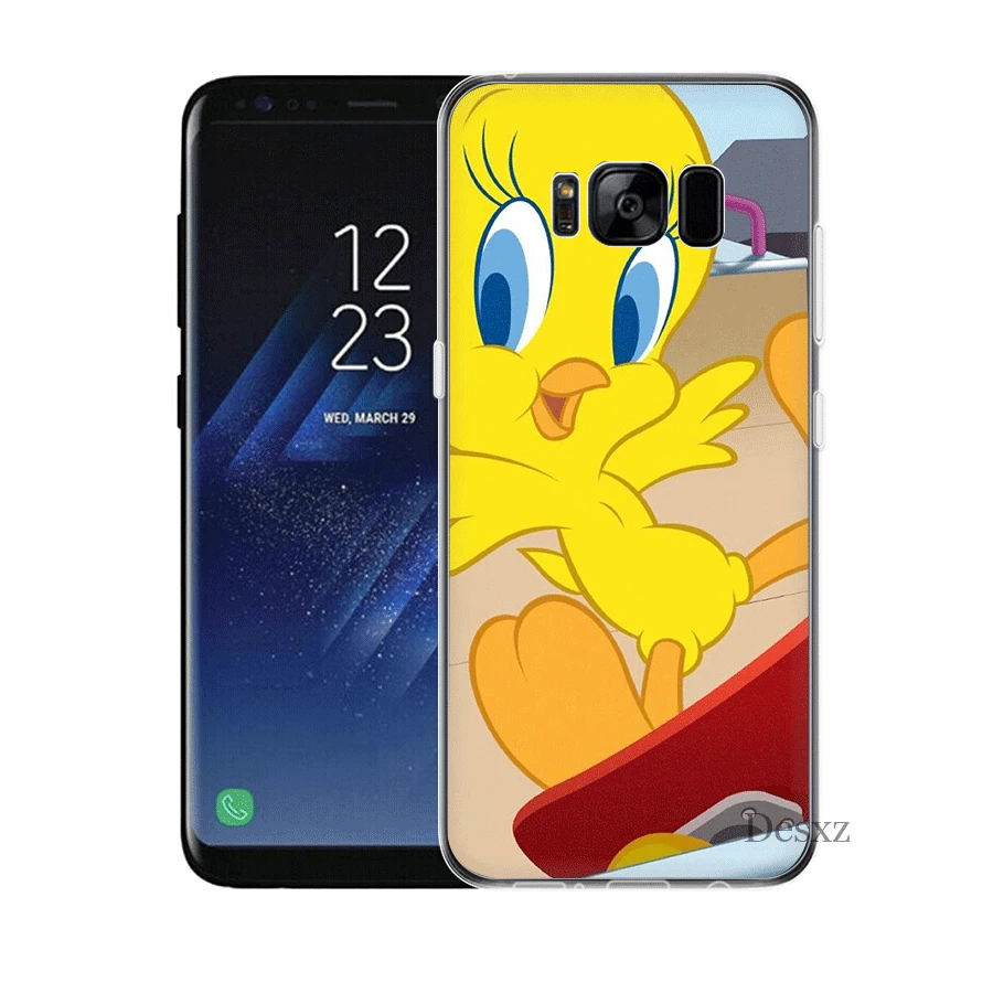 Чехол для мобильного телефона samsung Galaxy J7 J6 J5 J3 J2 J1 Prime жесткий чехол желтая птица