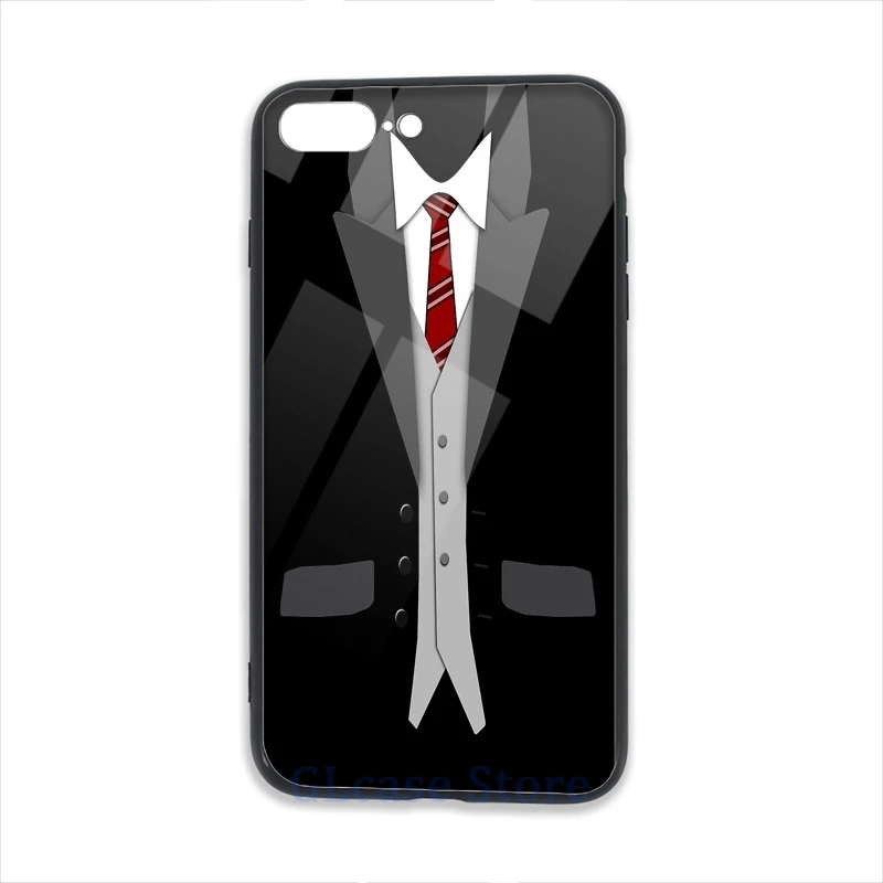Черный костюм красный галстук и жилет чехол для телефона iPhone 12 Pro 11 X XR XS Max 8 7 6 6s Plus