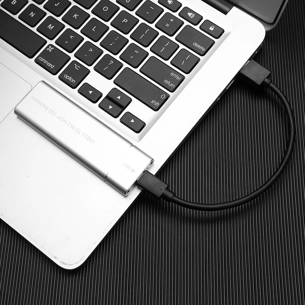 USB 3.1 to M.2 NGFF SSD Enclosure B Key SATA for Type C Adapter case Support 22x30mm 22x42mm 22x60mm 22x80mm | Компьютеры и офис