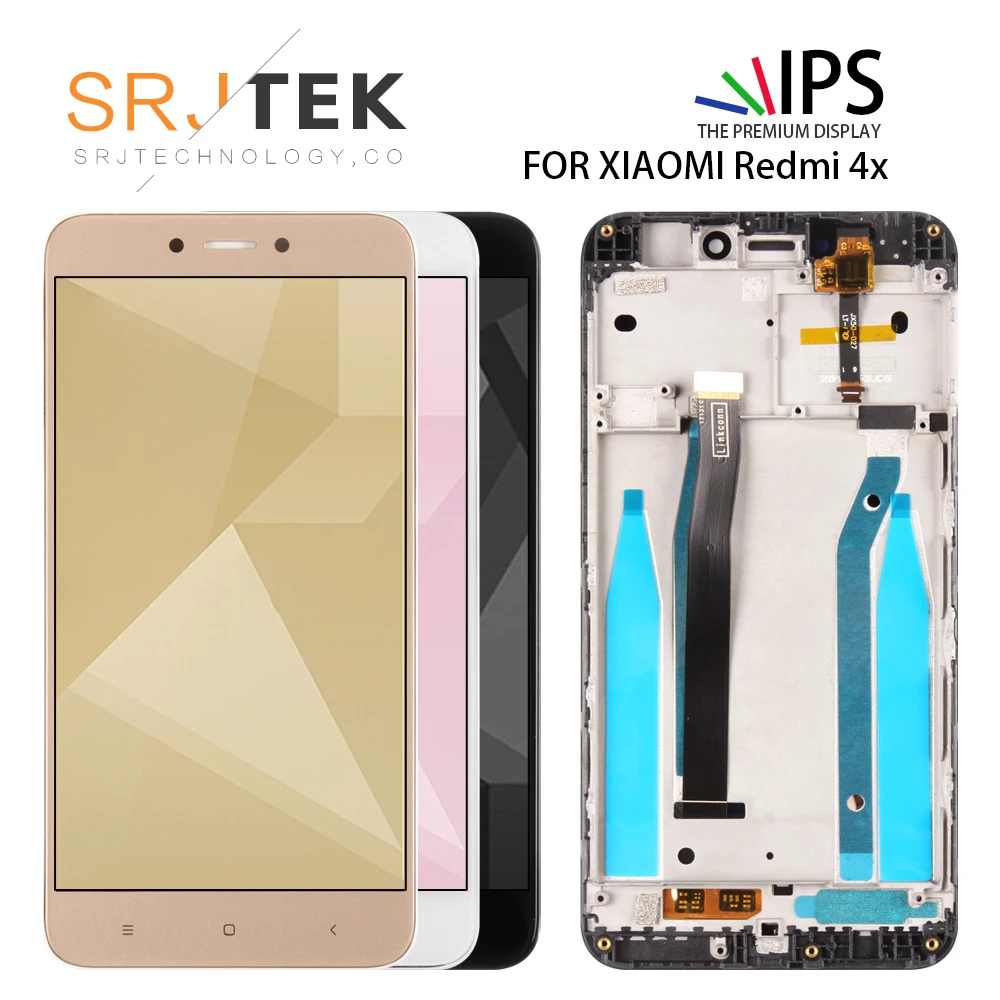 

5,0 "Глобальная версия 625 ЖК-экран для XIAOMI Redmi 4X ЖК дисплей с сенсорным экраном Digitizer Замена частей для Redmi 4X ЖК-дисплей