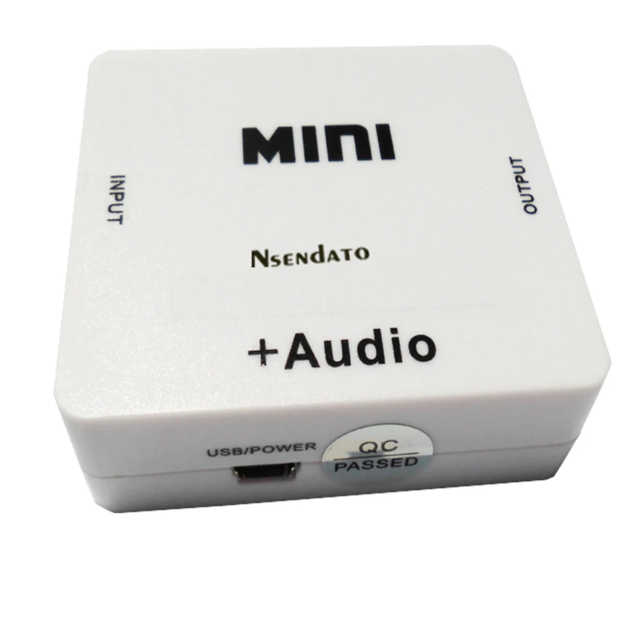 1080P Mini HD2HD с аудио преобразователем HD в экстрактором переходник для ПК ноутбука