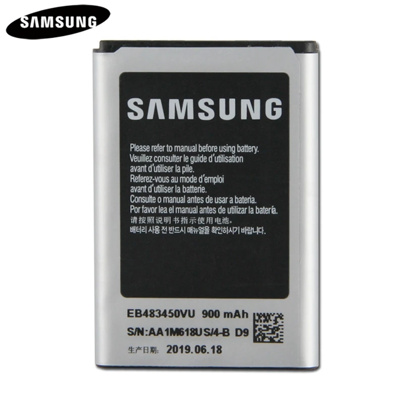 Телефон Батарея EB483450VU для samsung GT-C3630 GT-S5350 C3752 GT-C3592 GT-C3230 GT-C3752 GT-C3528 C3630 C3230 C5350