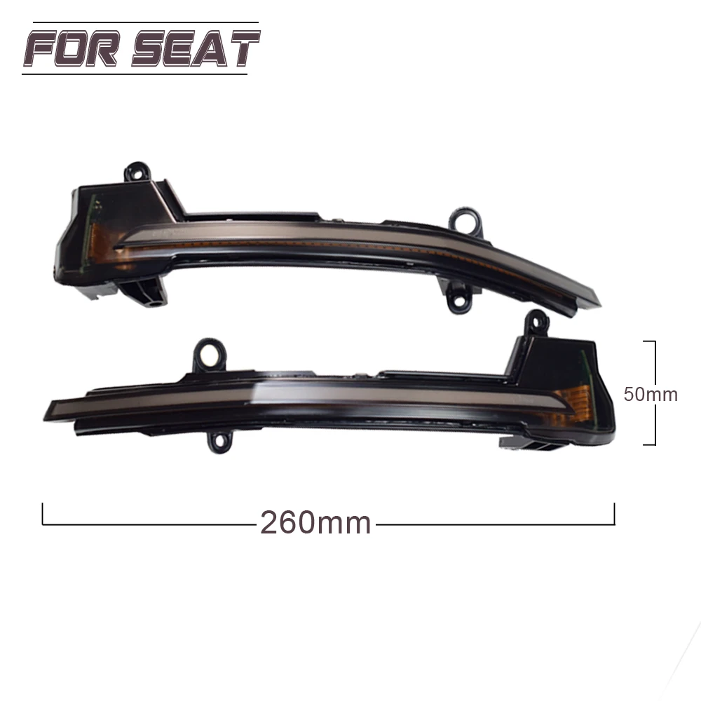Светодиодный динамичессветильник поворотник с зеркальным индикатором для Seat 5D