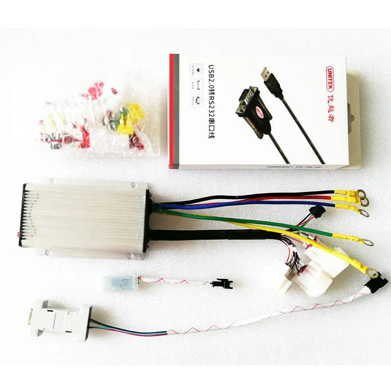 Келли KLS4812S синусоидальный бесщеточный контроллер двигателя 24V 48V 120A фазный ток с