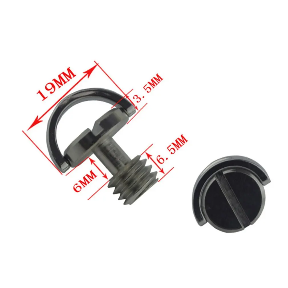 Аксессуары для штатива 3/8 дюйма Винт камеры D Ring адаптер быстрого крепления