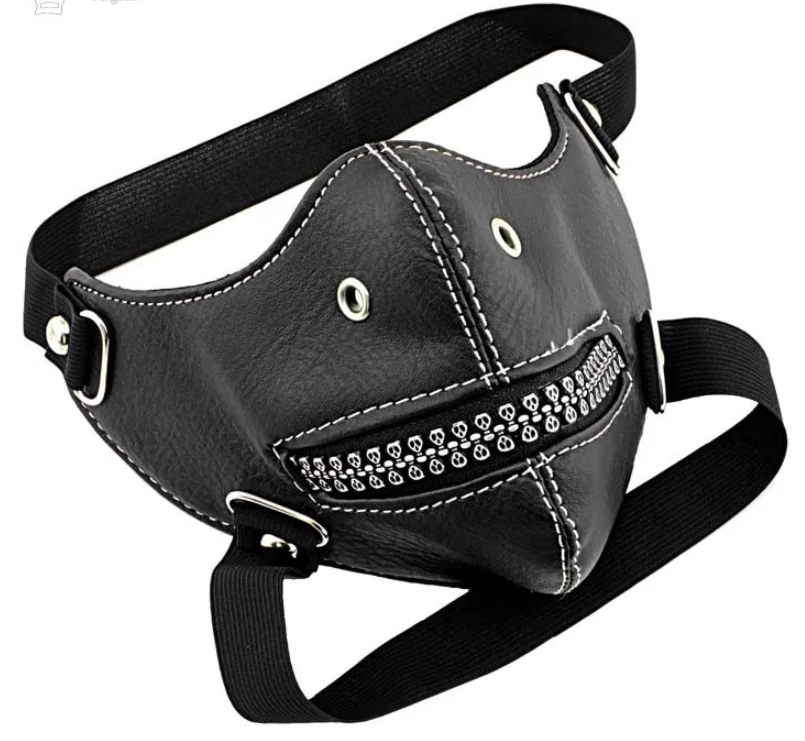 Стимпанк маска рок Подчёркивающие индивидуальность голова призрака с замком