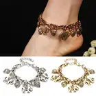 Лидер продаж 70%, браслет на ногу, простой Регулируемый браслет на ногу из сплава с подвеской в виде слона для женщин, для пляжа