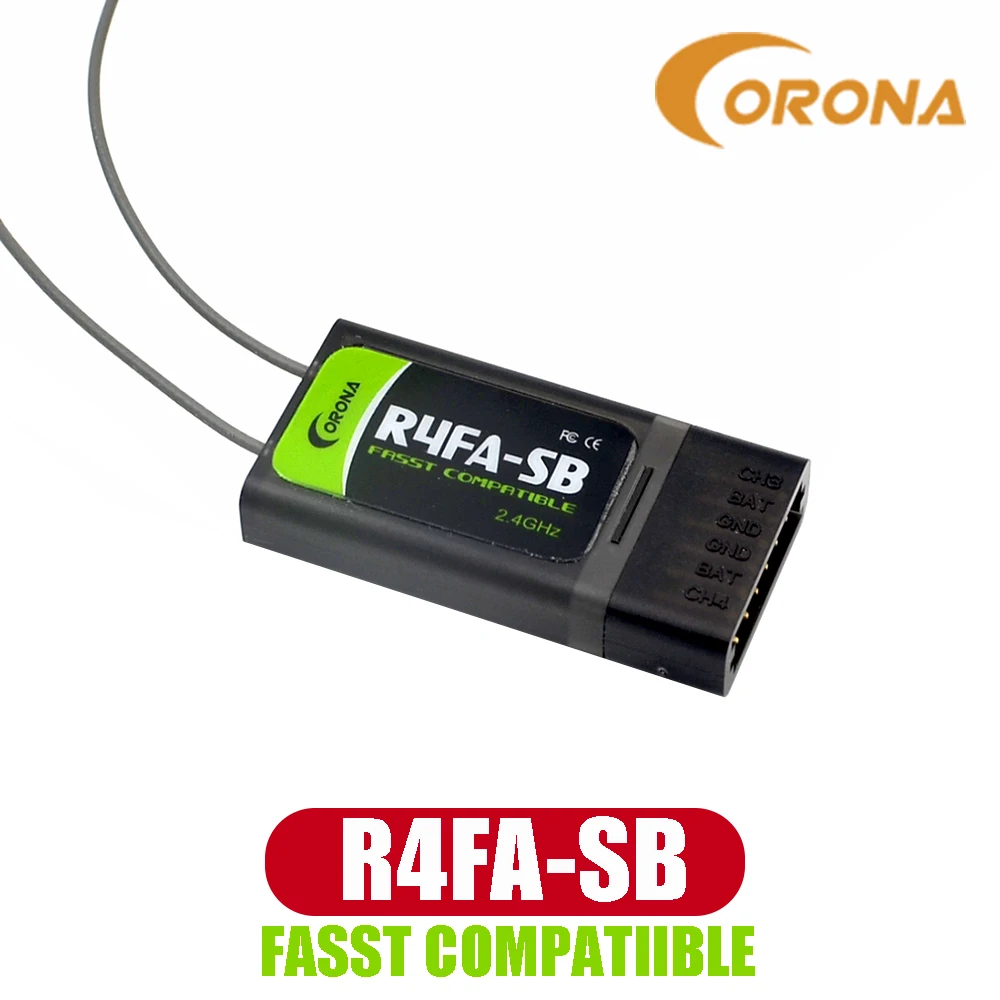CORONA R4FA SB 2 4 GHZ FUTABA FASST совместимый с S.BUS приемник|Детали и аксессуары| |
