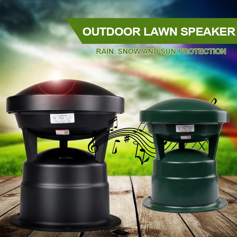 Водонепроницаемый садовый динамик для парка колонка улицы лужайки с защитой от