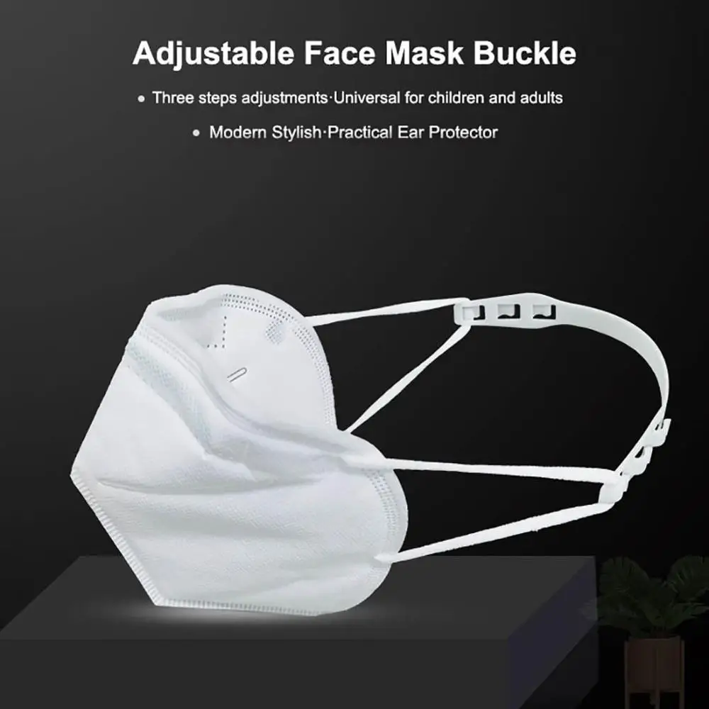 30PCS Face Mask Ear Hooks Buckle Adjustable Strap Extension Disposable Anti Lock Dust Accessories | Дом и сад