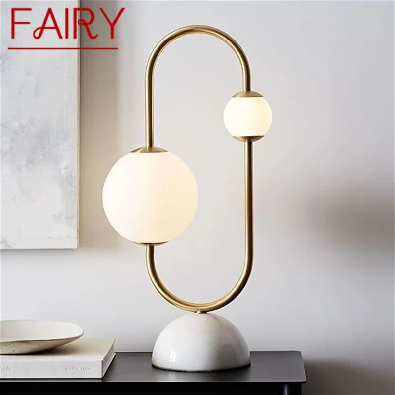 

FAIRY Nordic Modern Creative Dimmer Table Lamp LED Desk Lighting for Home Living Room Decoration