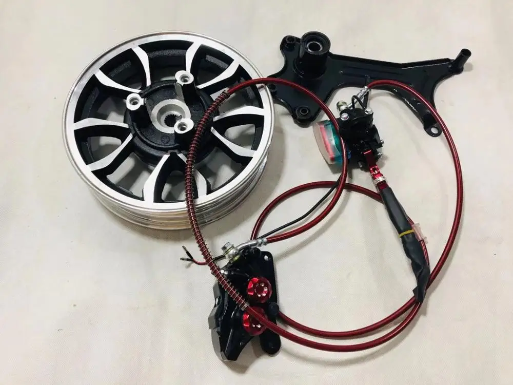 РСЗ силы пробежки GY6 125 125CC скутер универсальные задние барабанные тормоза изменить мотоцикл дисковый тормоз в сборе с 10 дймов обод колеса
