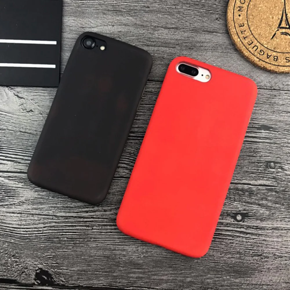 Одноразовый чехол для телефона Apple роскошный тонкий мягкий iPhone 7 8 6 6s Plus X Xs 11 Pro Max XR