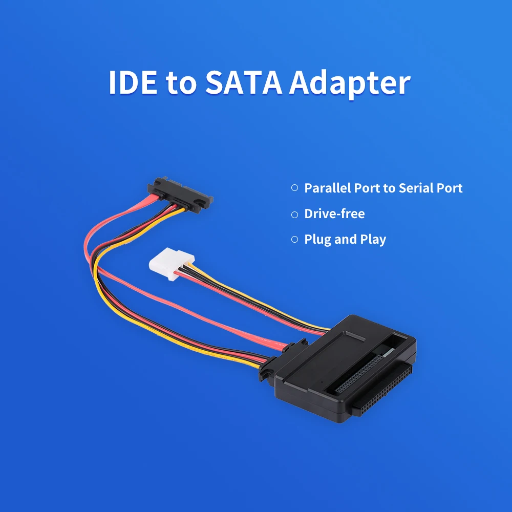Адаптер с IDE на SATA параллельный порт для последовательного порта 2 5 дюйма 3