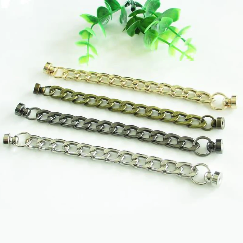 

Chain With Double Round Head Ring Punk Brass Garment Rivet Stud For Bag Hat Shoe Phone Case Diy Decoration Accessories