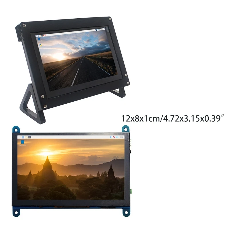 

LCD Capacitive Touch Display Screen for Raspberry Pi 4B/3B+/3A+/3B/2B/B+/A+