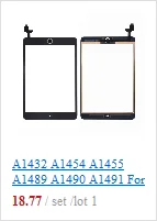Сенсорный экран домашняя сборка/ЖК-дисплей Запчасти для ipad mini A1432 A1454 A1455 замена экрана планшета для ipad mini 1