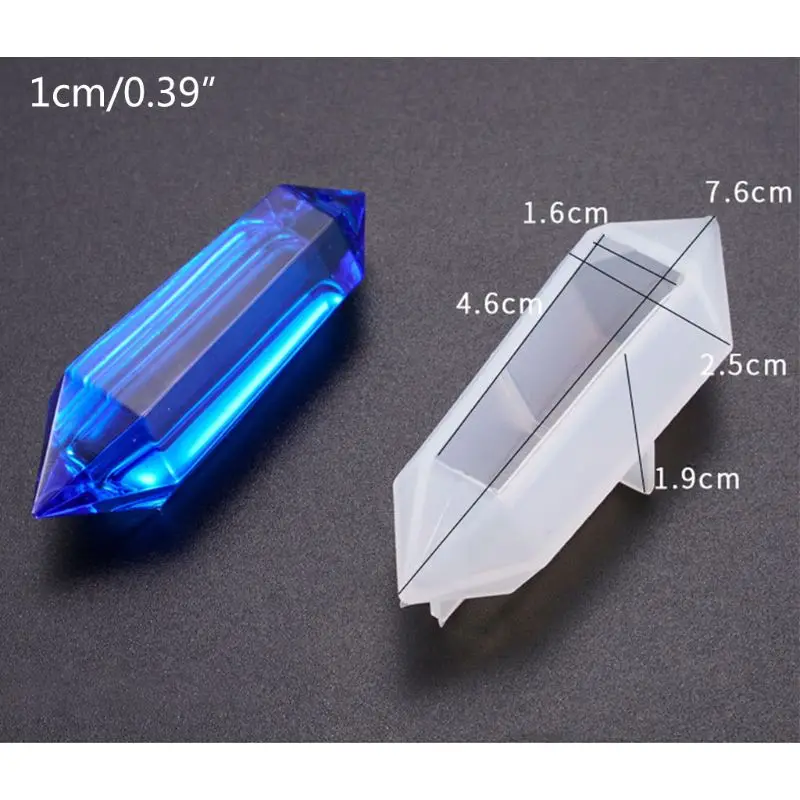 8 шт./компл. прозрачная эпоксидная форма сделай сам подвеска ожерелье украшения