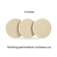 3in 5in 6in 7in wool polishing pads buffing pads waxing pads can be used for various paint surfaces automobile glass ceramics