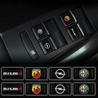 Наклейка на автомобильный стеклоподъемник, 10 шт., для Chevrolet Trax Sonic Cruze Malibu Tahoe Impala Equinox Suburban SS