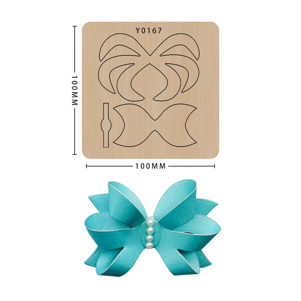 

Scrapbooking Bow Cutting Dies Diy Craft Leather Mold Suitable For Common Big Shot And Sizzix Machines