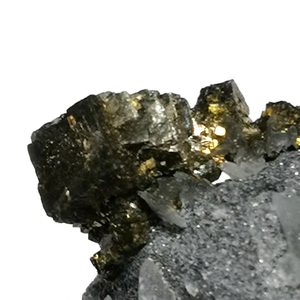 

16g B4-2 Natural Calcite Pyrite Mineral Crystal Specimen Collection Decoration from Fujian Province, China