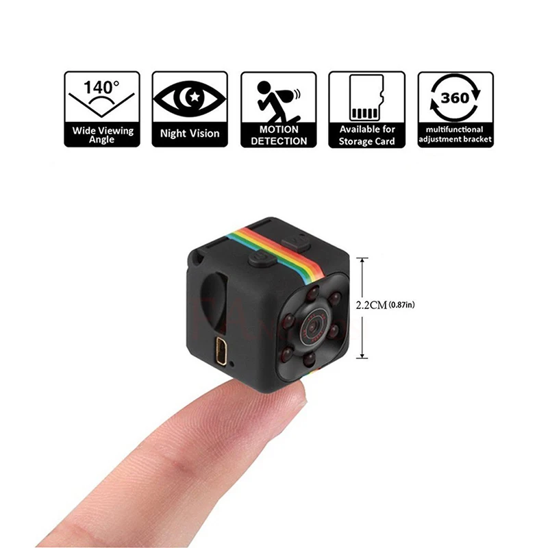 

FANGTUOSI sq11 Mini Camera HD 1080P Sensor Night Vision Camcorder Motion DVR Micro Camera Sport DV Video small Camera cam SQ 11