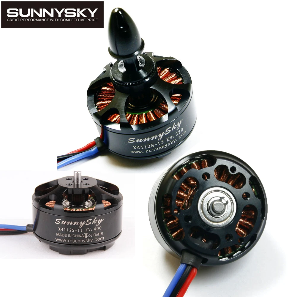 1 шт. SUNNYSKY X4112S 320KV/400KV/485KV бесколлекторный бесщеточный мотор для мульти роторный
