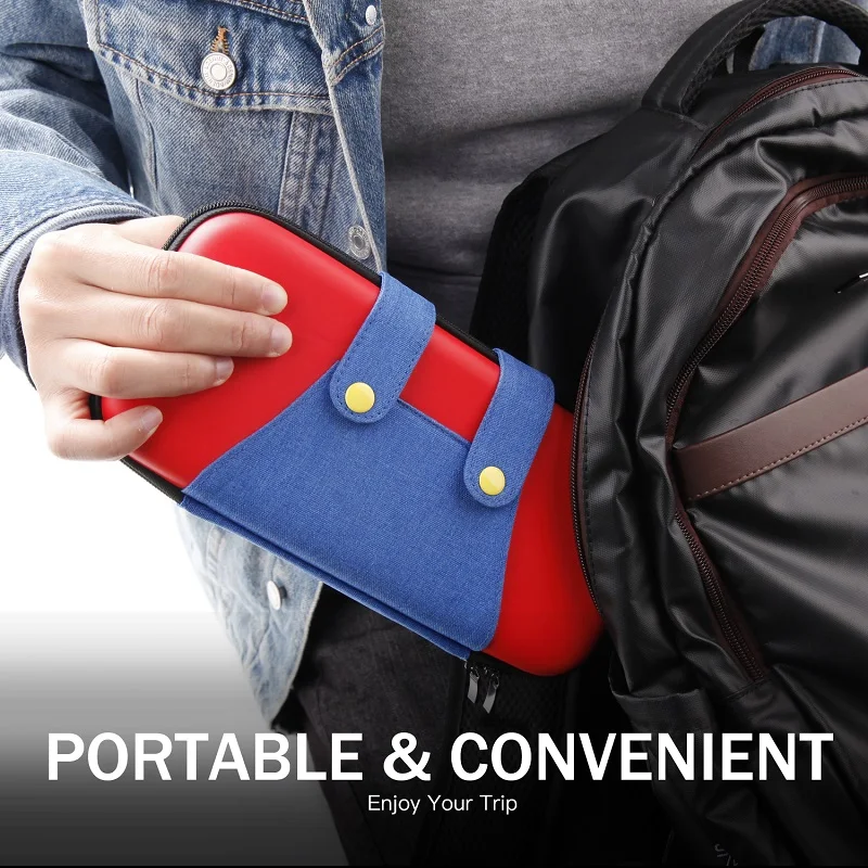 Чехол для переноски NS Ninetendo с консолью Marios защитная переносная сумка хранения в