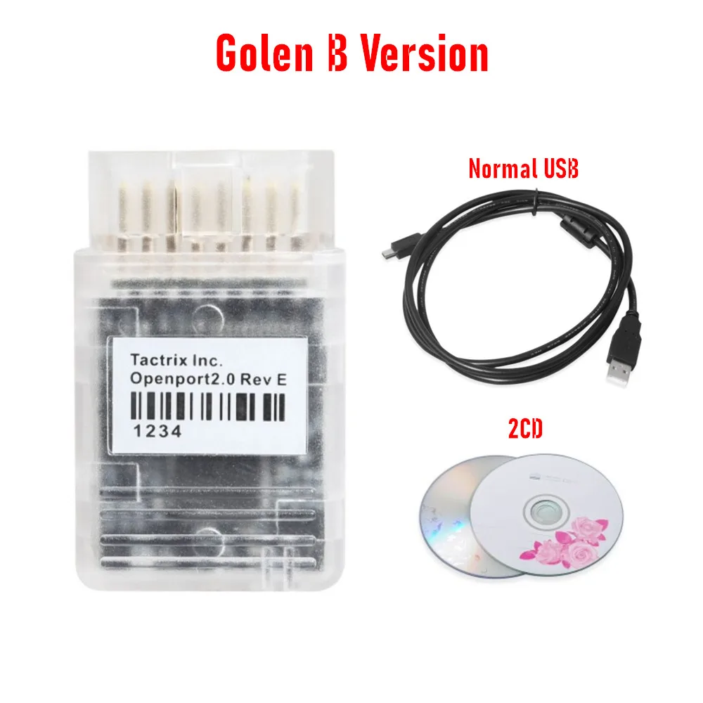 Автомобильный диагностический кабель Tactrix Openport 2,0 с полным чипом, интерфейс настройки чипа ECU, Openport2.0 USB 2,0, устройство полной скорости