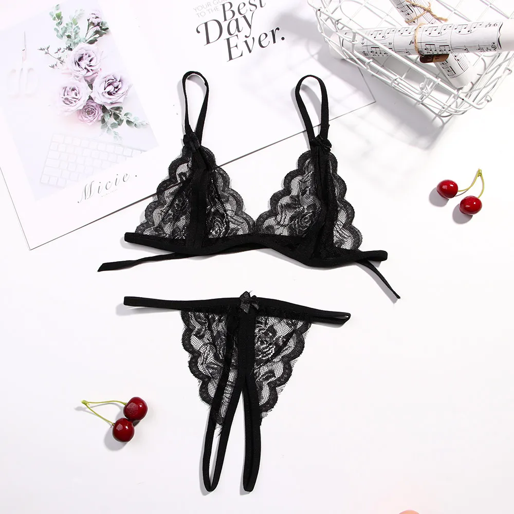 1 комплект Для женщин Пижама сексуальное нижнее белье Горячее Эротическое