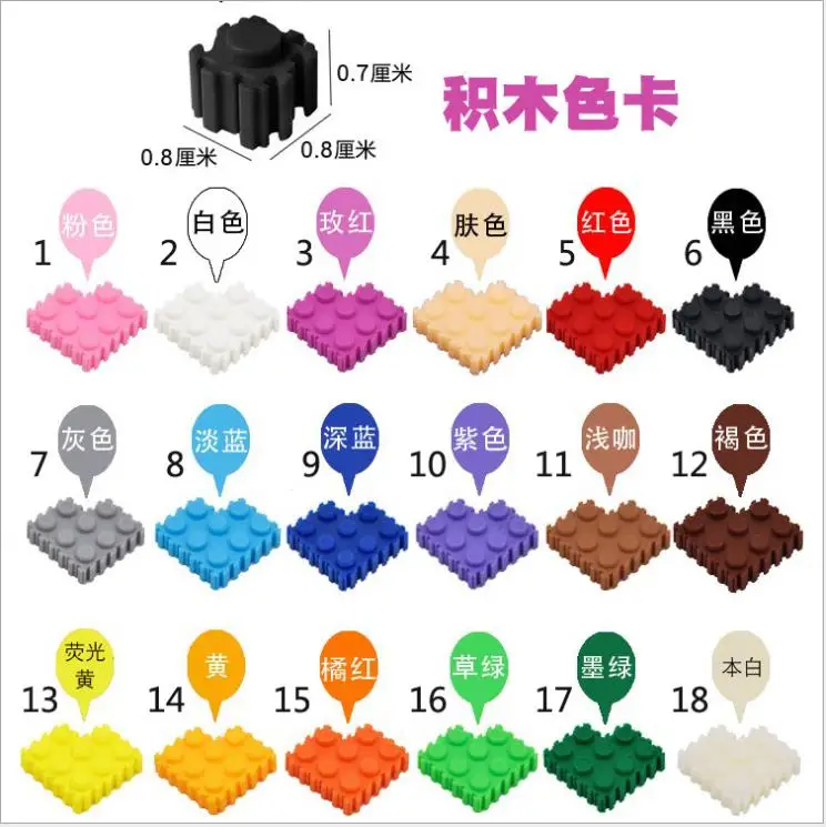

500 Pieces Building Blocks Sets Compatible Toys DIY Creative Classic Bricks Creator Educational Toys for Children Gifts