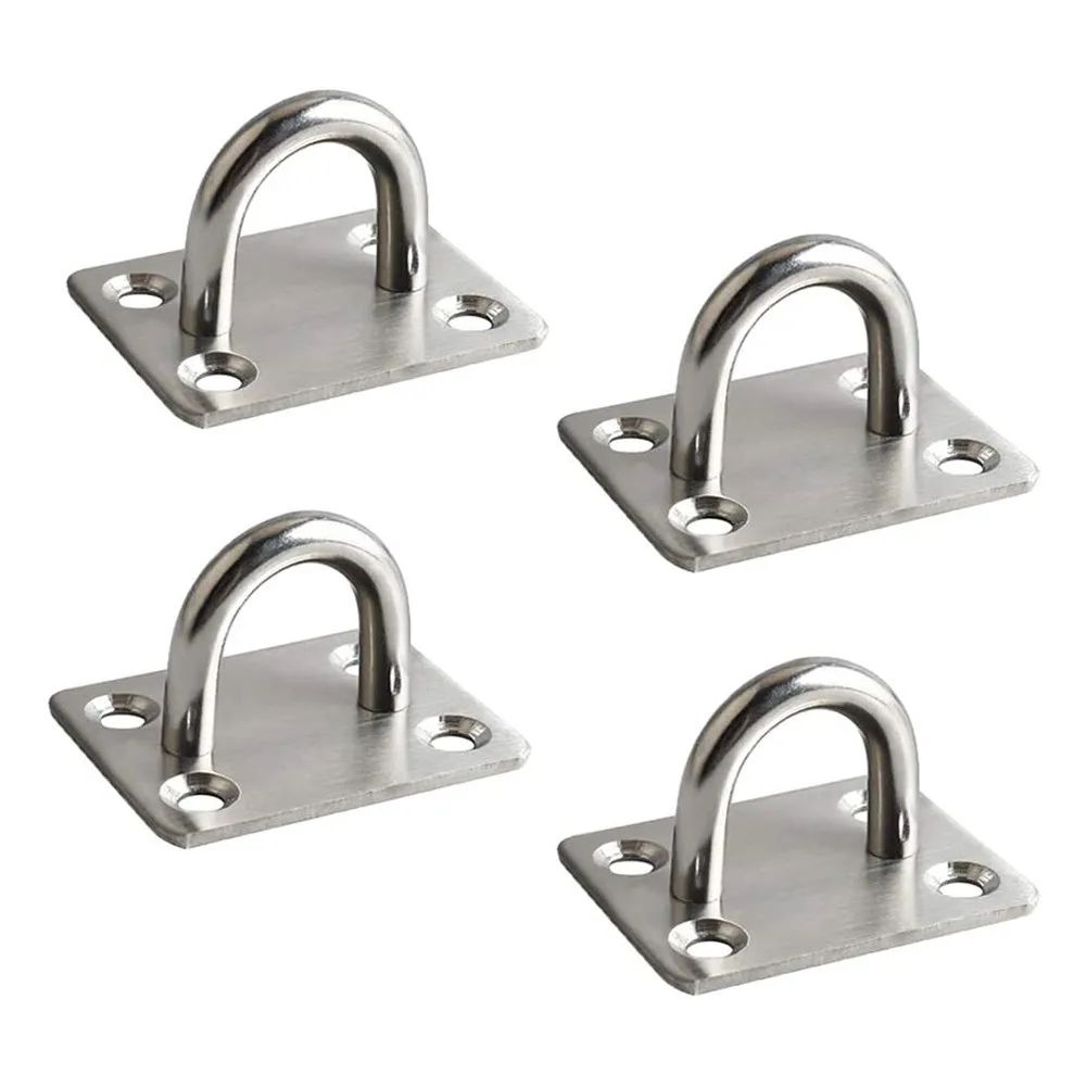 

Stainless Steel 10pcs Staple Ring Hook U Shape 10* 10pc 26*26mm Marine