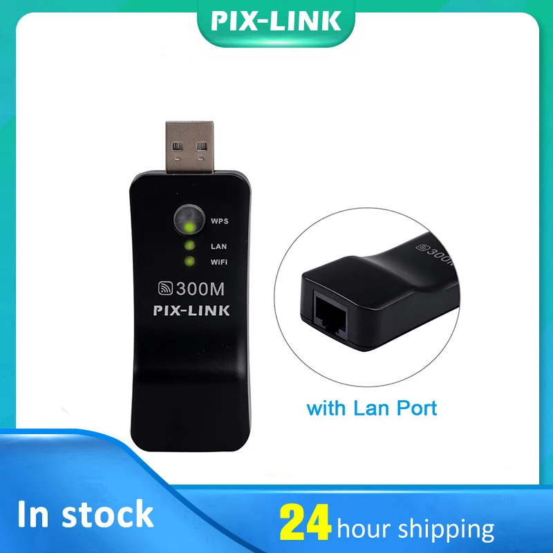 300Mbps USB Wifi Repeater Range Extender Wireless Adapter Network For Router With WPS AP Mode Smart TV Drone |