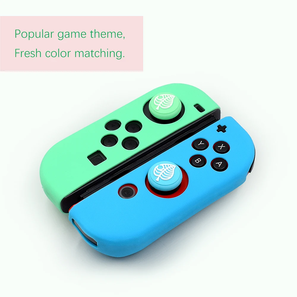 Nintend Switch Animal Crossing Controller Cover Joystick Joycon Case Silicone Rubber Skin For Ns Cat Paw | Электроника