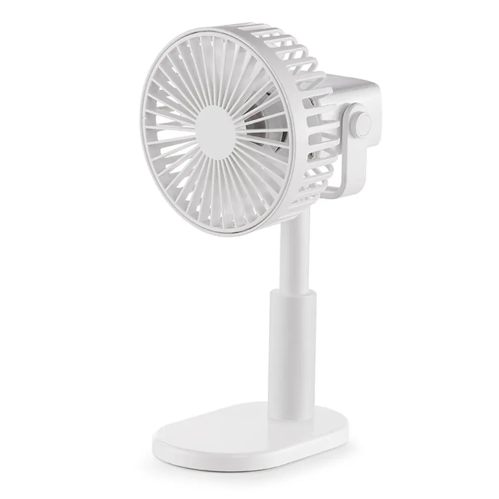 

4000mAh Portable Cooling Fan Low Decibel 3 Speeds 360 Degree All-round Rotation Air Fan Type-C Charging Desktop Fan