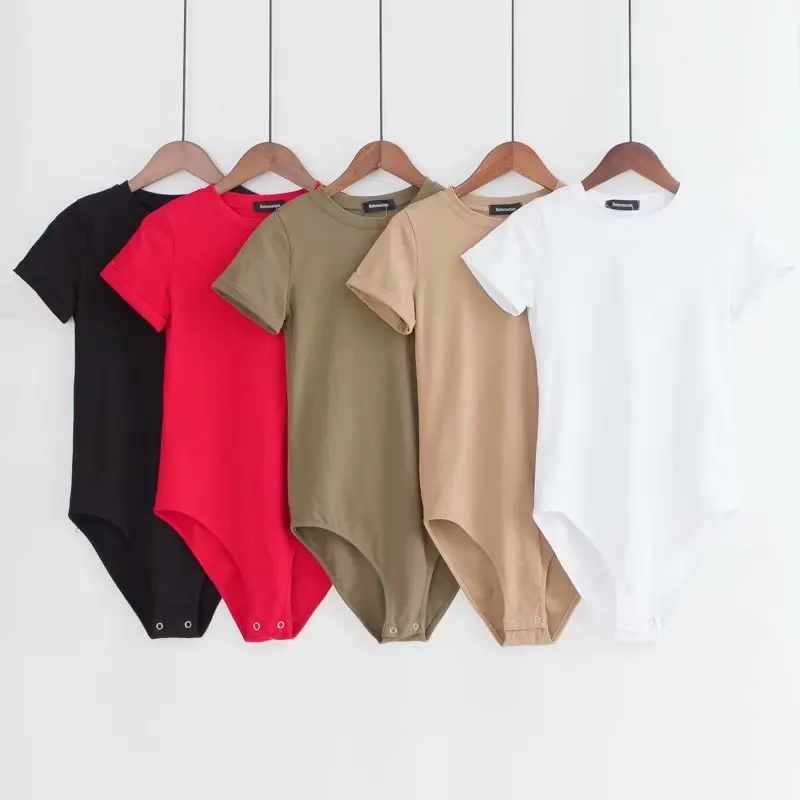 Популярная новинка маленькая футболка с круглым вырезом Плотная хлопковая