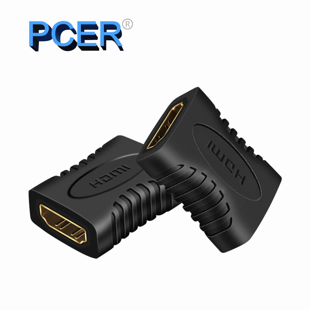 

PCER HDMI to HDMI female to female adapter hdmi Converter HDMI adapter extender