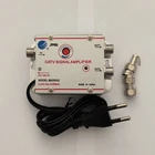 2-полосный 1 в 2 кабель CA TV антенны Усилитель сигнала Усилитель антенны Усилитель сигнала разветвитель домашнее ТВ оборудование от 45 МГц до 860 МГц